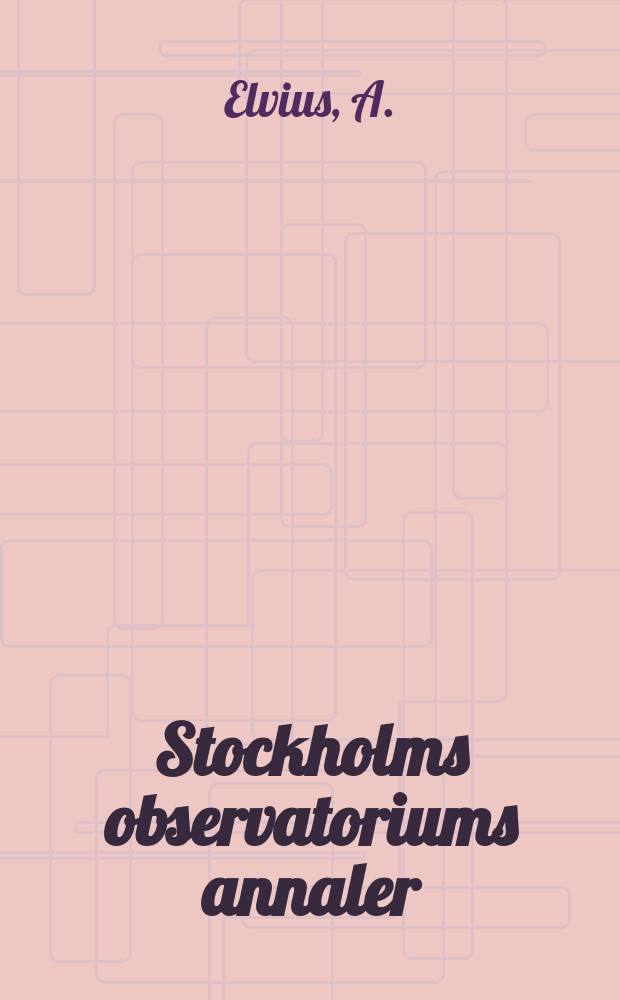Stockholms observatoriums annaler : (Astronomiska iakttagelser och unders&ouml;kningar &aring; Stockholms observatorium). Bd.19, №1 : Polarization of light in the spiral galaxy NGC 7331 and the interpretation of interstellar polarization
