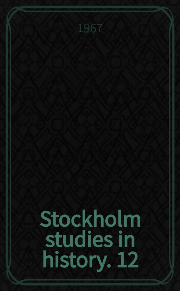 Stockholm studies in history. 12 : Erik Dahlbergh och Carl X Gustafs krigshistoria