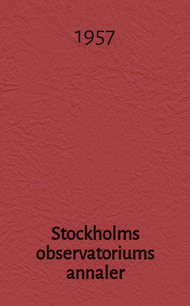 Stockholms observatoriums annaler : (Astronomiska iakttagelser och undersökningar å Stockholms observatorium). Bd.20, №2 : A study of the galactic cluster NGC 1664