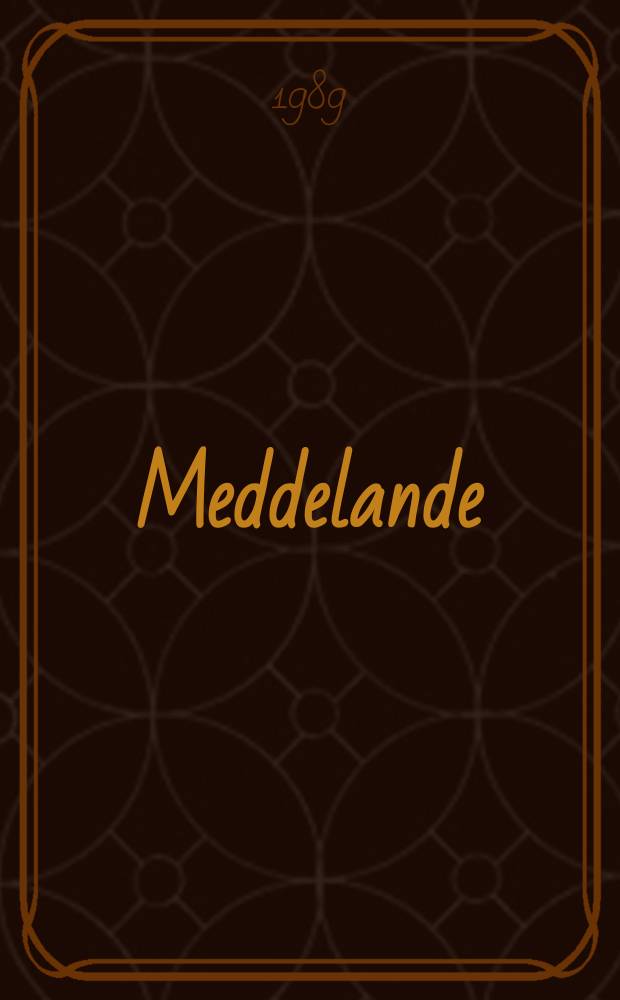 Meddelande