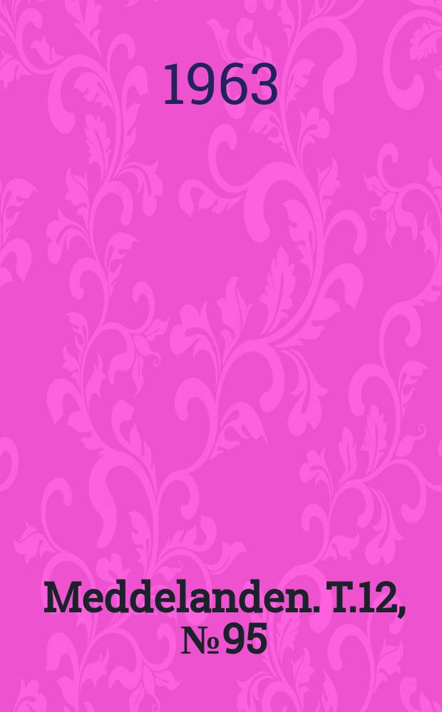 Meddelanden. [T.]12, №95 : Different kinds of injury to leaves of the sugar beets and their effect on yield