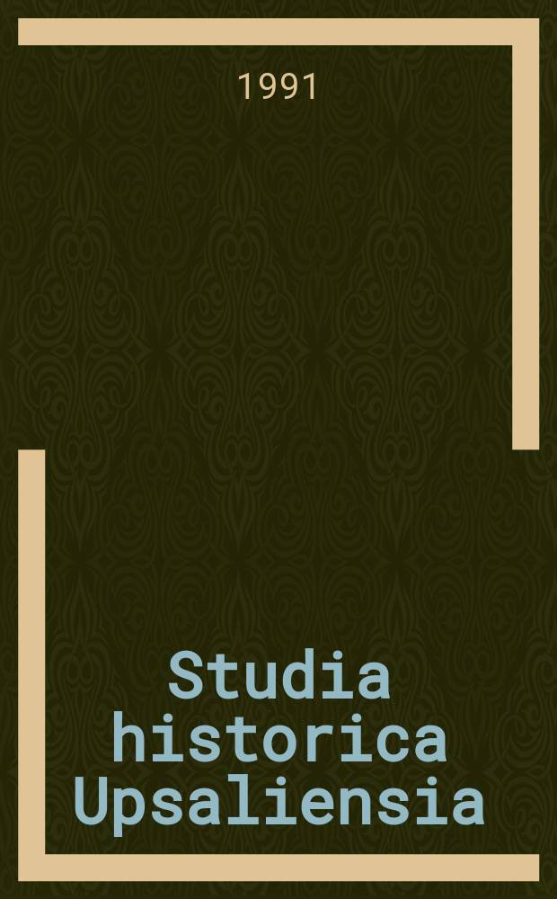 Studia historica Upsaliensia : Utg. av Historiska inst. vid Uppsala univ : Conversion to greater freedom?