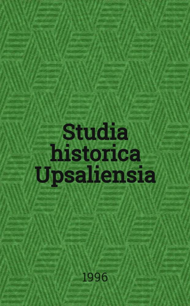 Studia historica Upsaliensia : Utg. av Historiska inst. vid Uppsala univ : Kvinnor i statens tjänst - från biträden ...