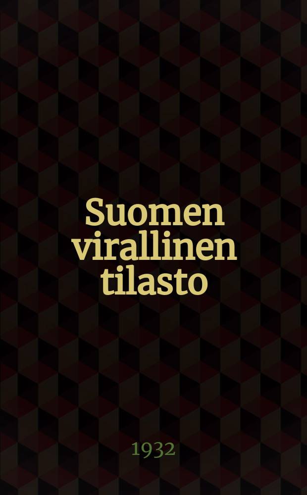 Suomen virallinen tilasto : (Suomen pankki, yksityispankit ja hypoteekkilaitokset kesäkuu postisäästöpankki toukokuu)