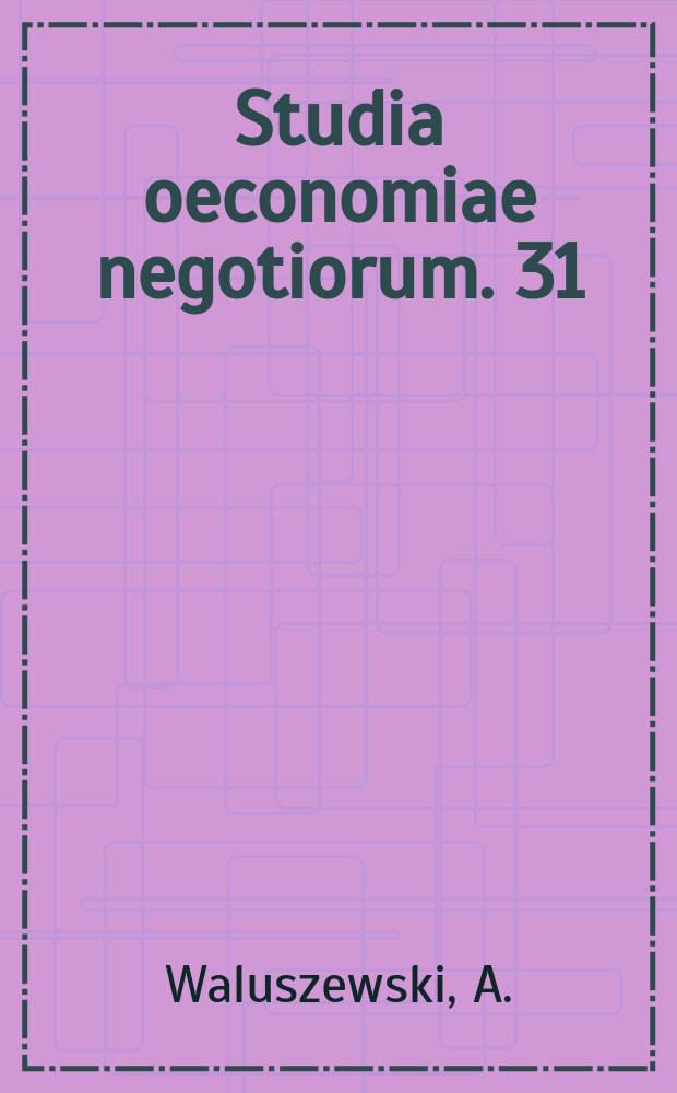 Studia oeconomiae negotiorum. 31 : Framväxten av en ny mekanisk massateknik