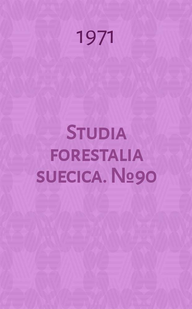 Studia forestalia suecica. №90 : The x-ray contrast method for testing germinability of Picea abies (L.) Karst. seed