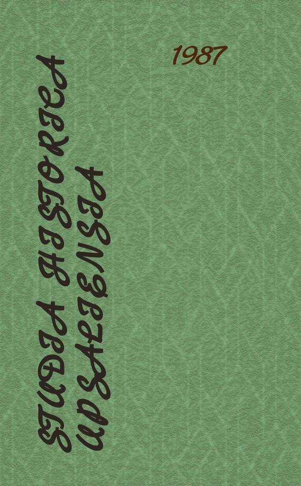 Studia historica Upsaliensia : Utg. av Historiska inst. vid Uppsala univ : Disciplinering och konflikt