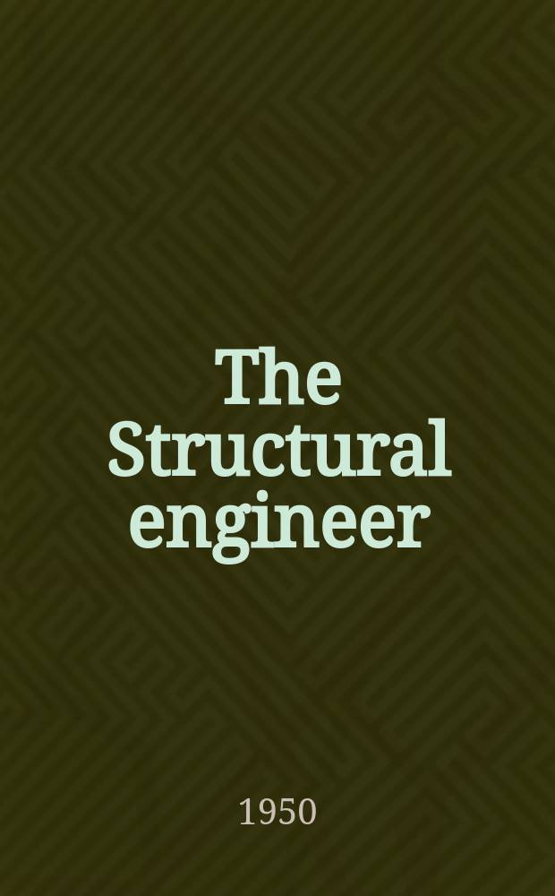 The Structural engineer : The journal of the Institution of structural engineers. Vol.28, №11