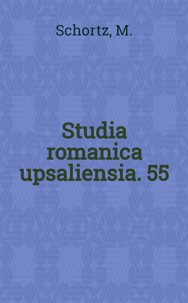 Studia romanica upsaliensia. 55 : Le parler de Senneville - sur - Fécamp