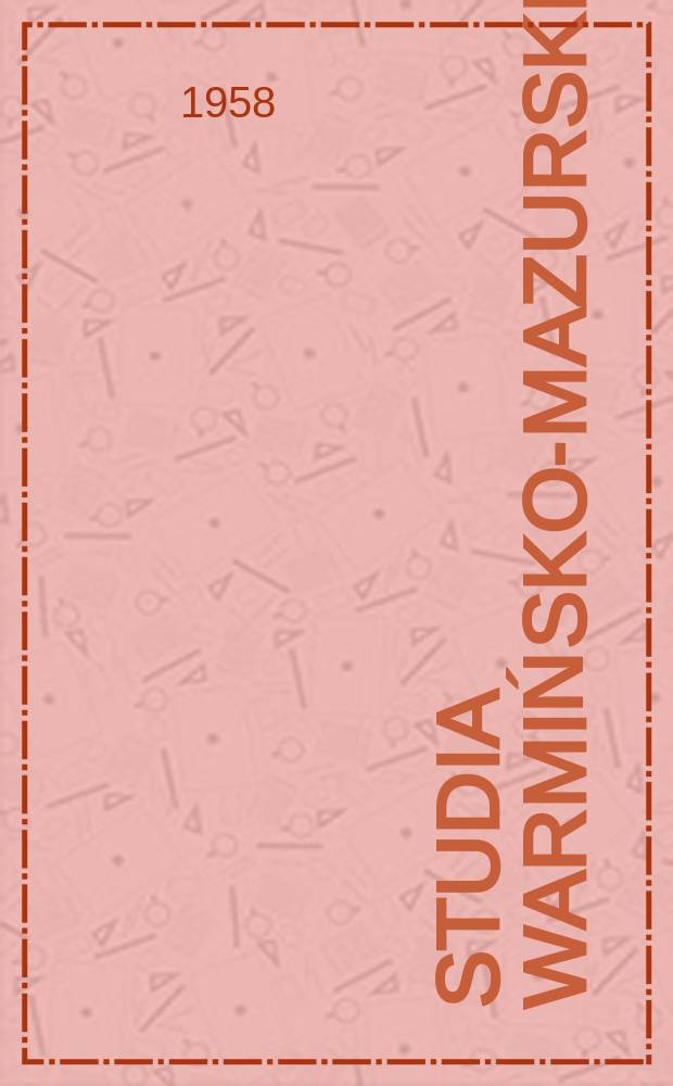 Studia warmińsko-mazurskie