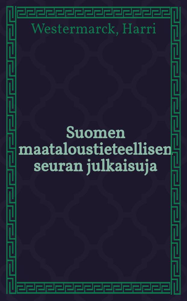 Suomen maataloustieteellisen seuran julkaisuja : Peer farmers' Role in the adoption of recommended practices