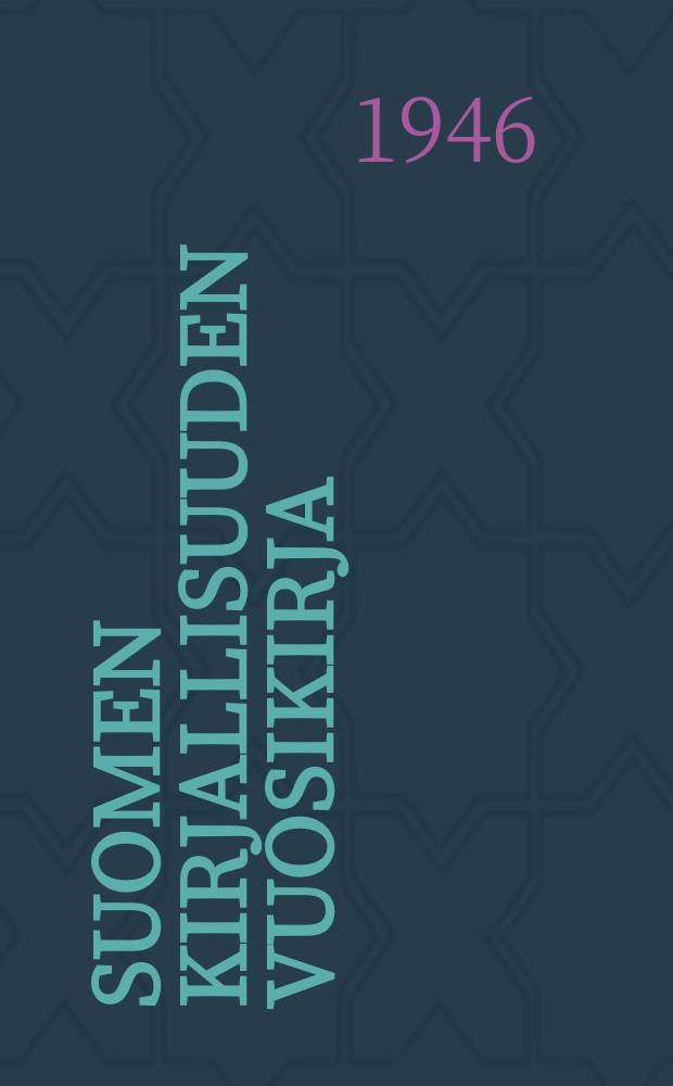 Suomen kirjallisuuden vuosikirja