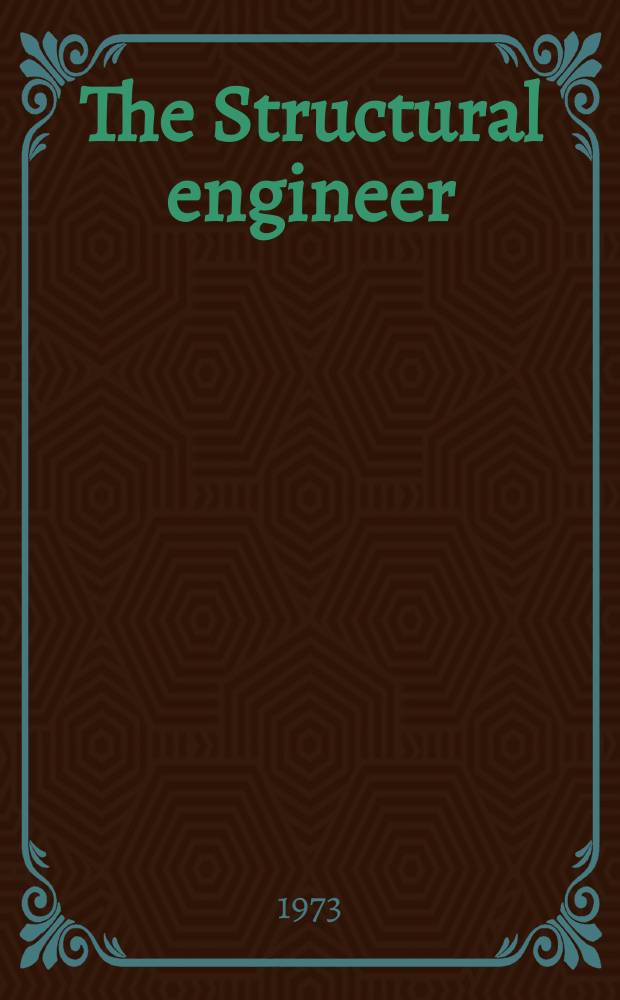The Structural engineer : The journal of the Institution of structural engineers. Vol.51, №1