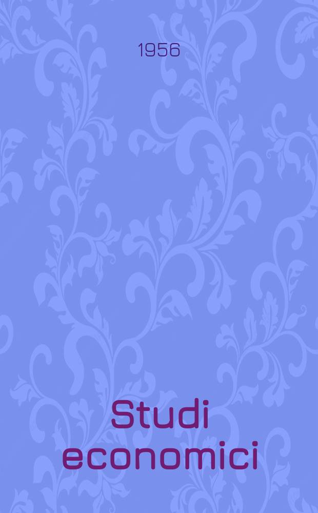Studi economici