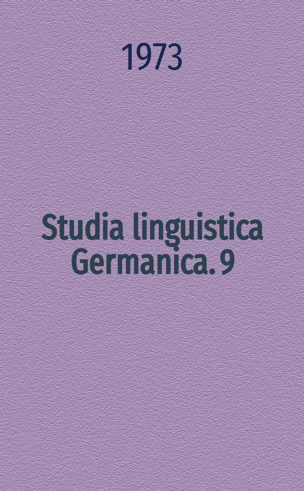 Studia linguistica Germanica. 9 : Strukturelle und instrumentalphonetische Untersuchungen zur gesprochenen Sprache