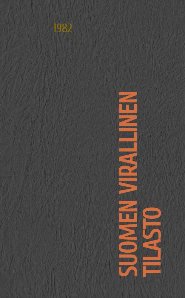 Suomen virallinen tilasto = Finlands officiella statistik = Official statistics of Finland. 42 42, Energiatilastot. Energistatistik. Energy statistics
