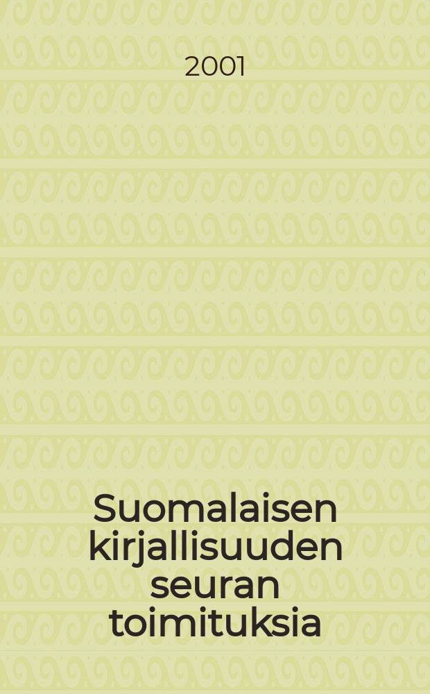Suomalaisen kirjallisuuden seuran toimituksia : Lähikuvassa nainen