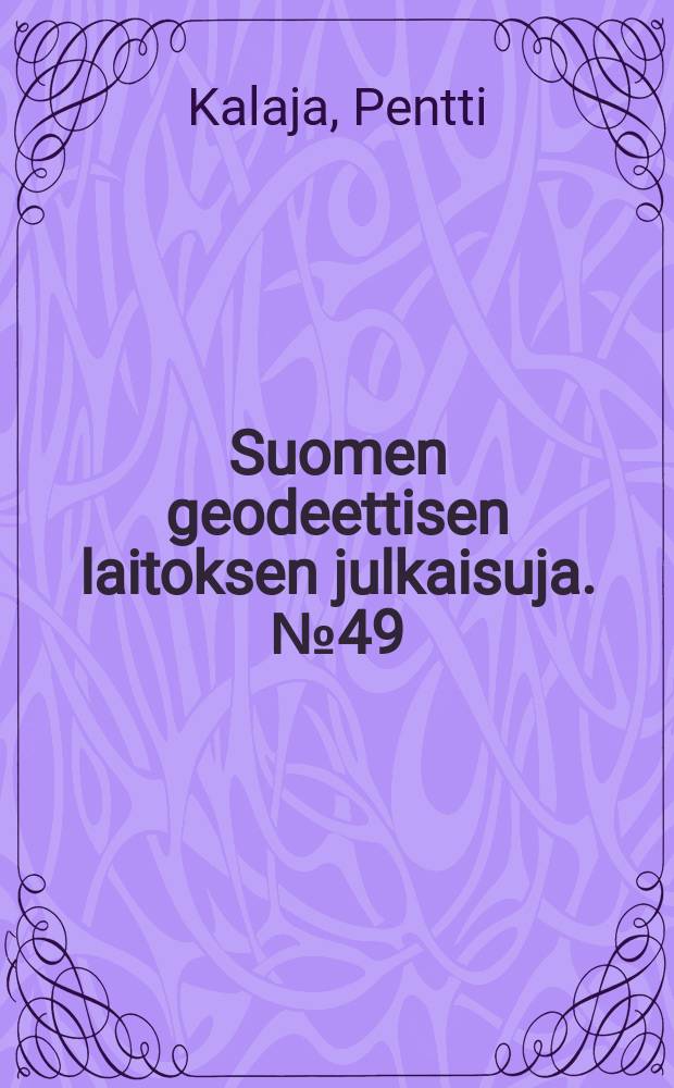 Suomen geodeettisen laitoksen julkaisuja. №49 : Die Zeiten von Sonnenschein, Dämmerung und Dunkelheit in verschiedenen Breiten