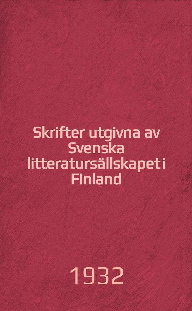 Skrifter utgivna av Svenska litteratursällskapet i Finland : Rökstensinskriften en rättsurkund. En åländsk bröllopsskrift från stormaktstiden
