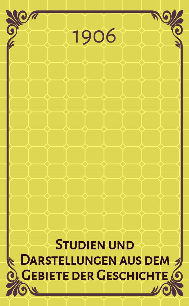 Studien und Darstellungen aus dem Gebiete der Geschichte : Im Auftrage der Görres - Gesellschaft und in Verbindung mit der Redaktion des Historischen Jahrbuches. Bd.5, H.1 : Kardinal Giordano Orsini (+1438) ...