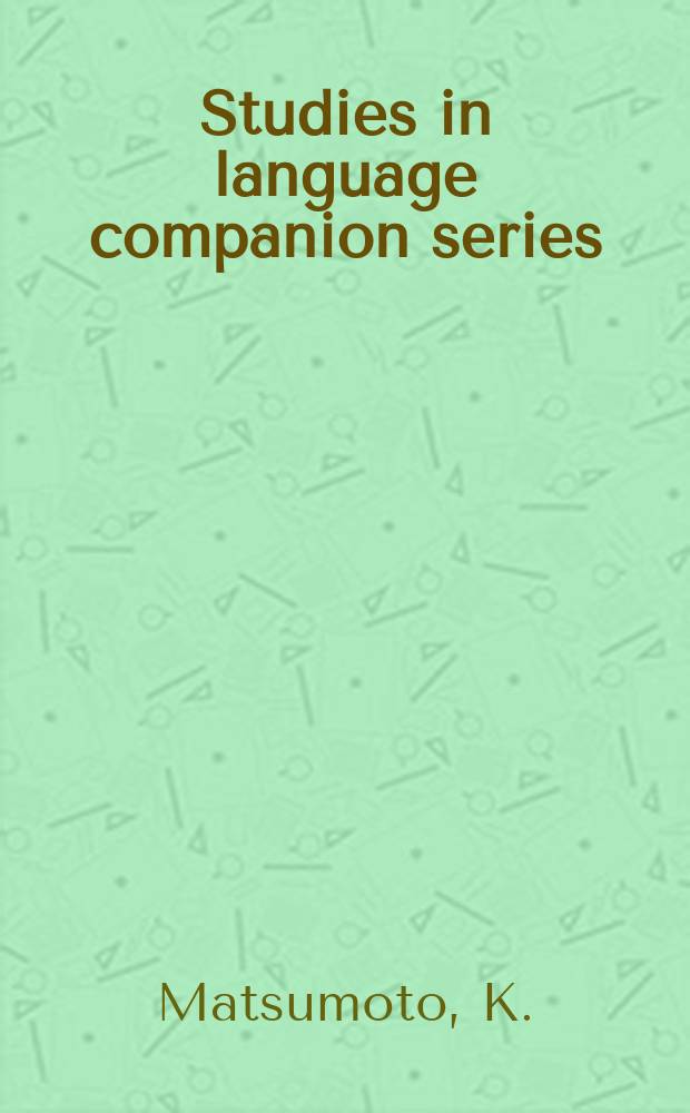 Studies in language companion series : SLCS companion ser. to "Studies in language". Vol.65 : Intonation units in Japanese conversation
