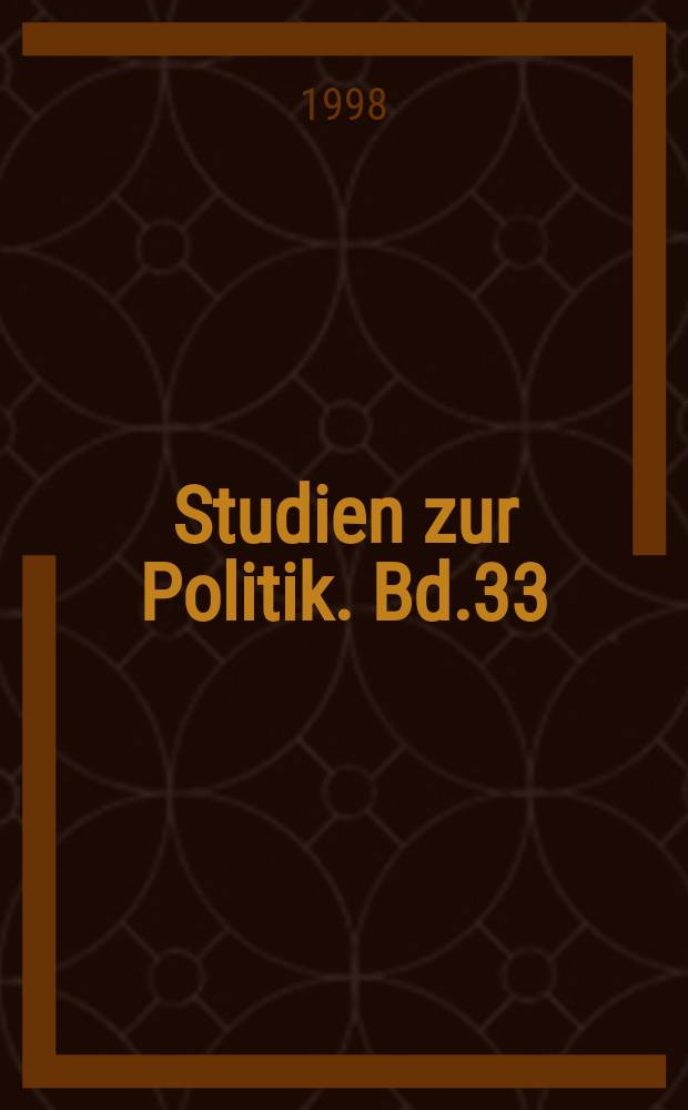 Studien zur Politik. Bd.33 : Wirtschaftshilfe für Moskau