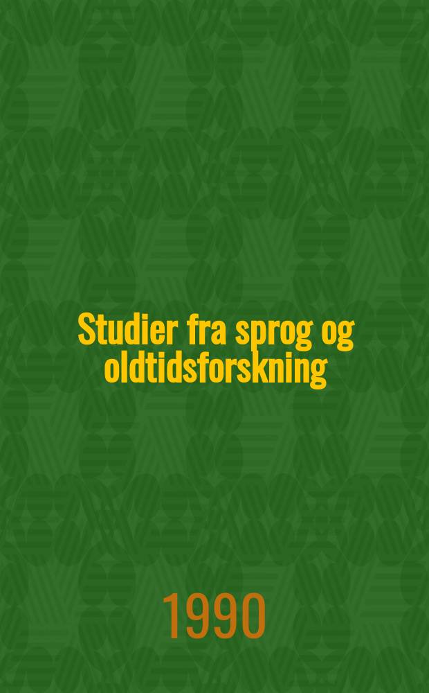 Studier fra sprog og oldtidsforskning : Udgivne af det filologisk - historiske samfund. Bd.98 1988, №313 : Plautus verden