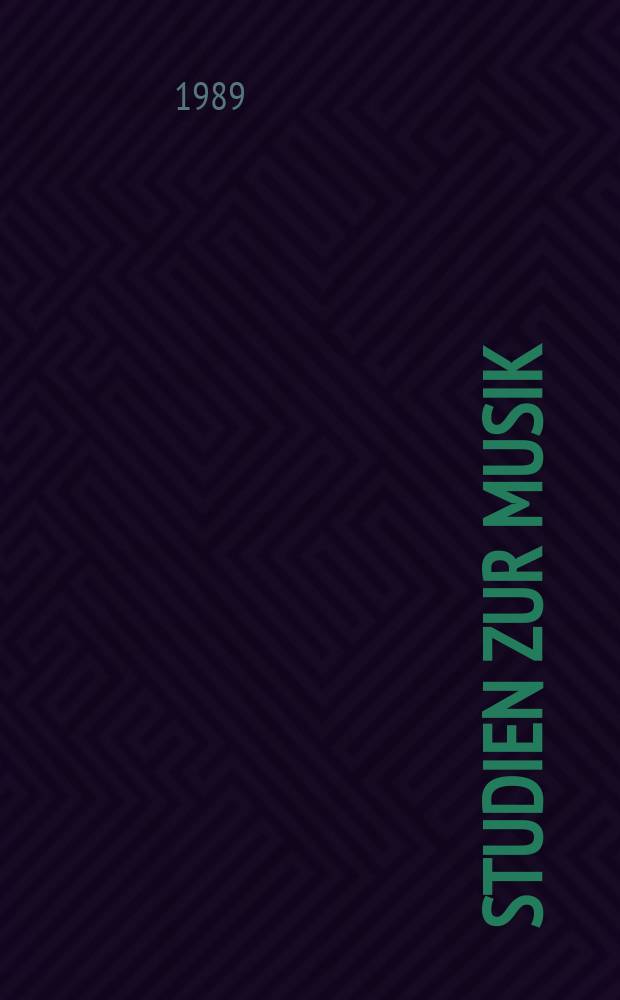Studien zur Musik