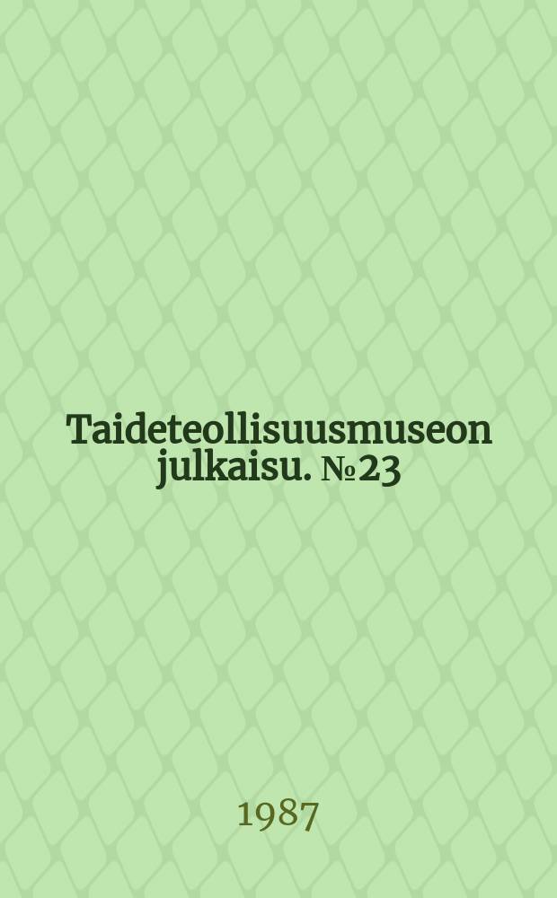 Taideteollisuusmuseon julkaisu. №23 : Matka Oseaniaan