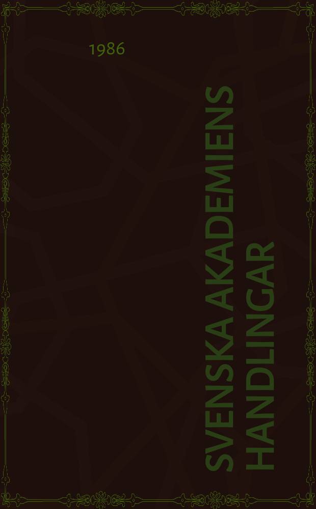 Svenska akademiens handlingar : Ifr&aring;n &aring;r 1886. D.8 : Gustave III par ses lettres