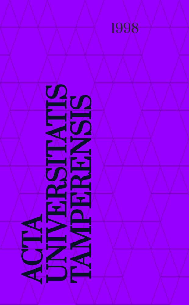 Acta Universitatis Tamperensis : Effects of bisphosphonates on experimental