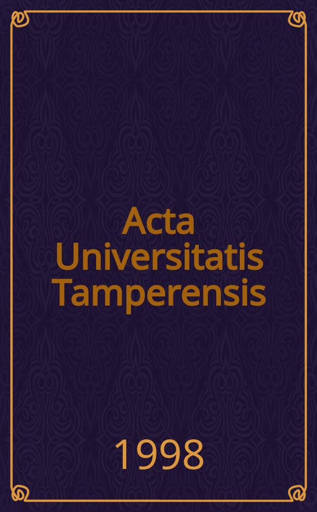Acta Universitatis Tamperensis : Native bone morphogenetic proteins