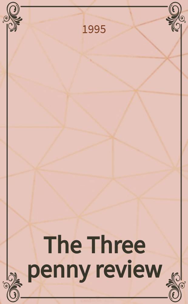 The Three penny review