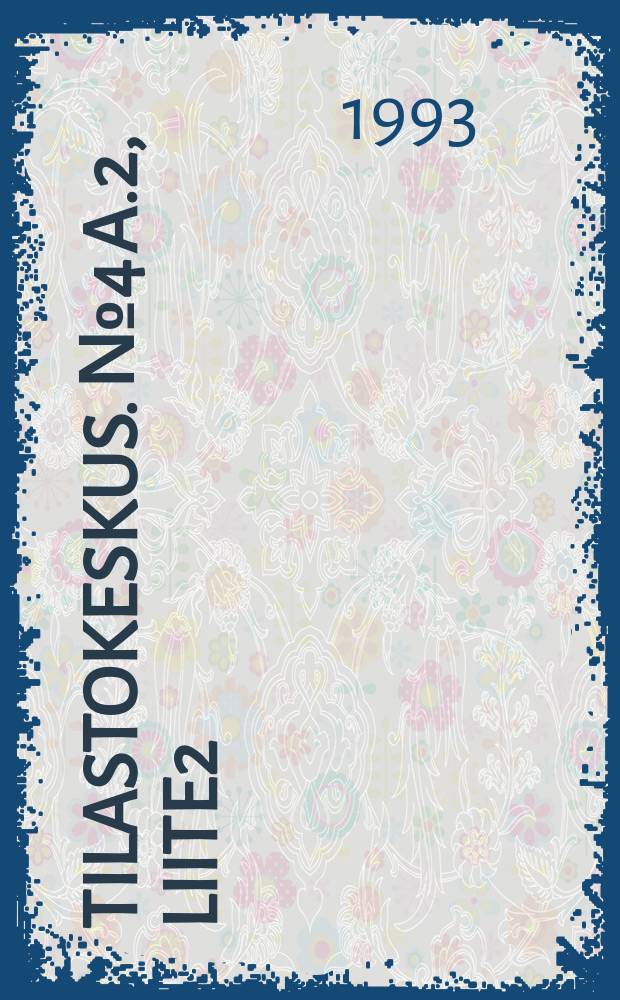 Tilastokeskus. №4[a.2], Liite2 : Muunnosavain toimialaluokitus 1988