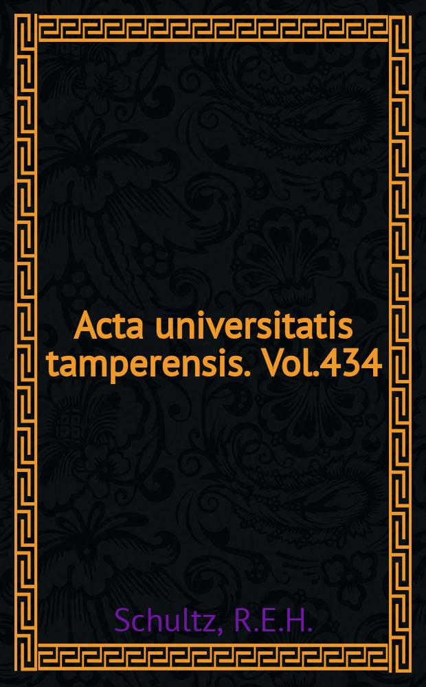 Acta universitatis tamperensis. Vol.434 : Regulatory molecules in rat testis