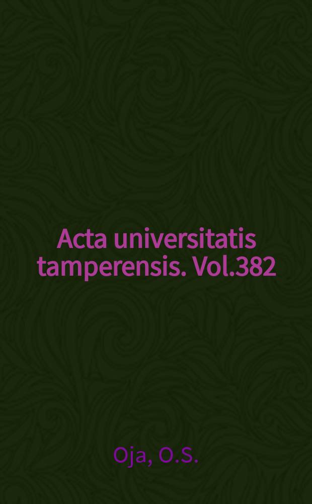 Acta universitatis tamperensis. Vol.382 : Vector magnetocardiogram in myocardial disorders