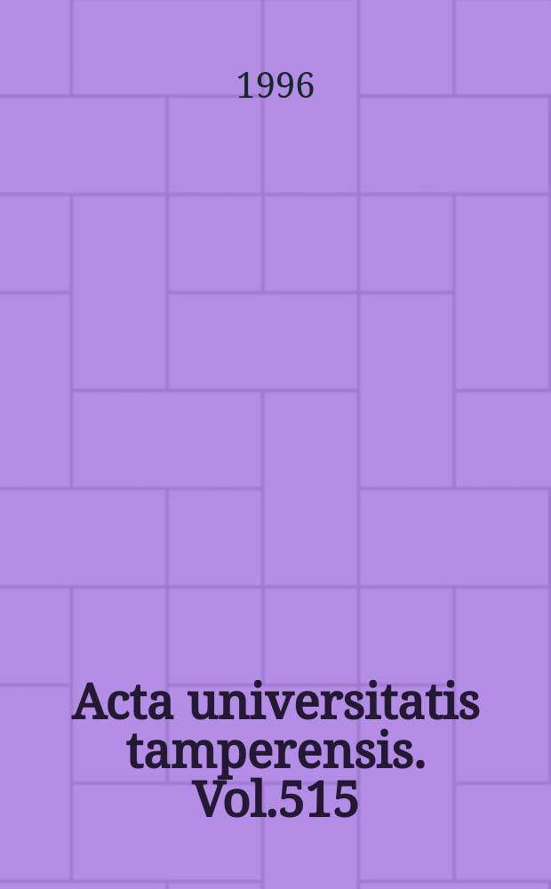 Acta universitatis tamperensis. Vol.515 : The chicken avidin gene family