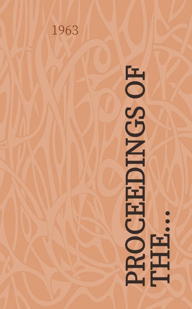 Proceedings of the... : Annual technical symposium
