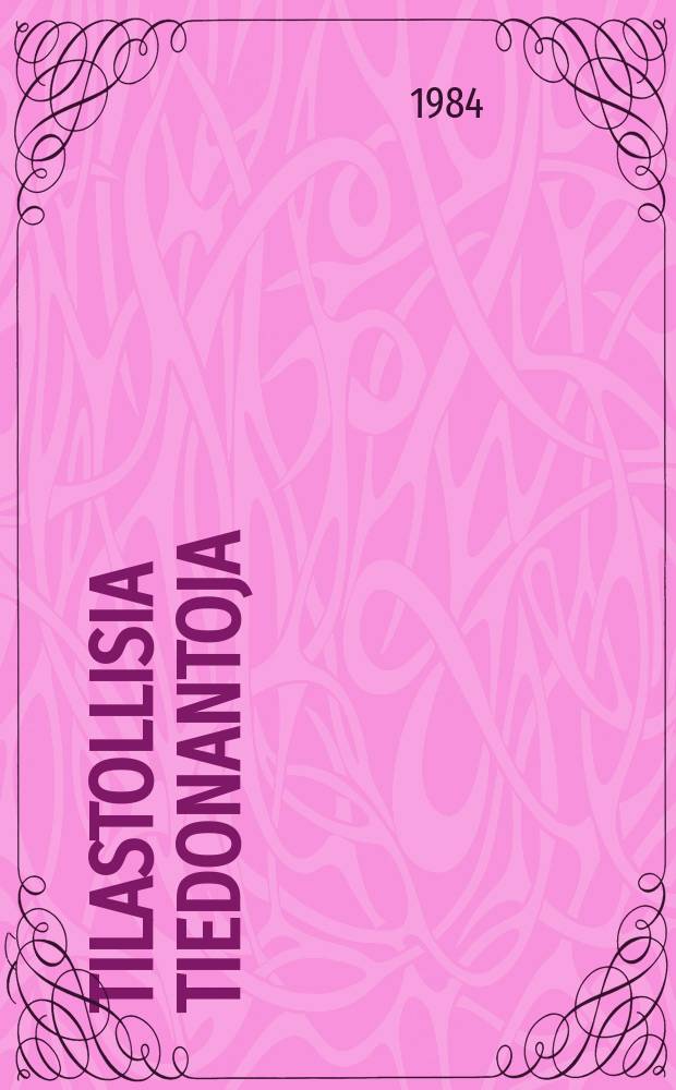 Tilastollisia tiedonantoja : Julkaissut Tilastollinen päätoimisto. №76 : Aluetilinpito