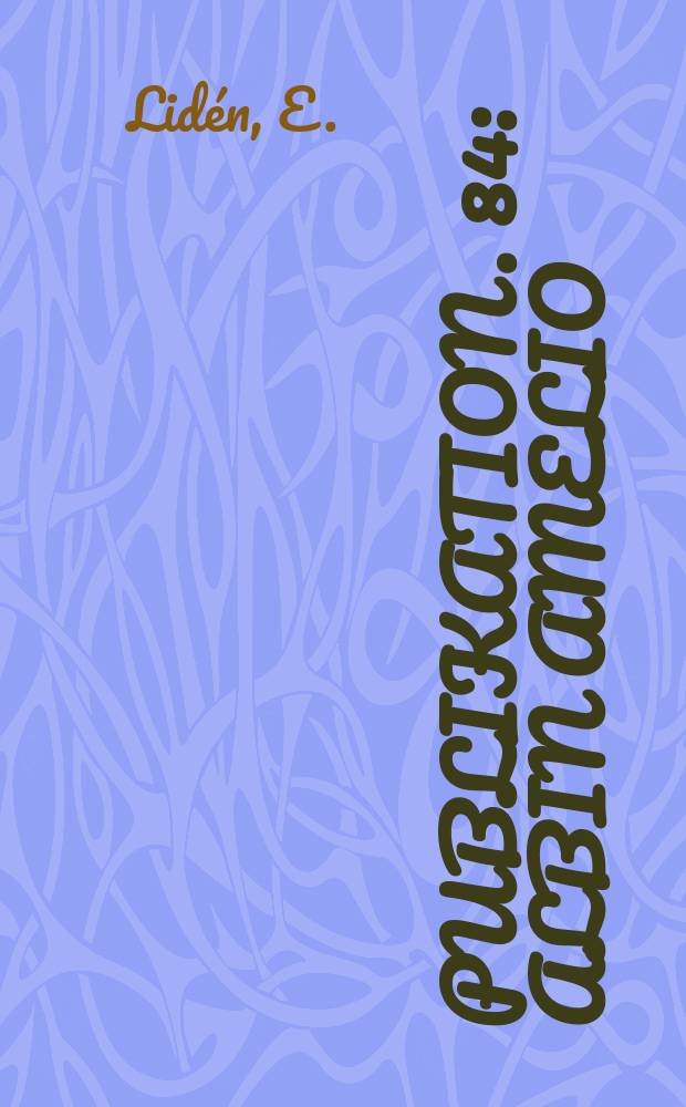 Publikation. 84 : Albin Amelio