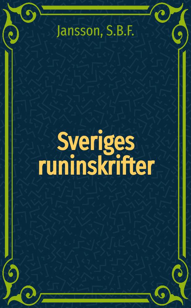 Sveriges runinskrifter : Utg. av k. Vitterhets historie och antikvitets akademien. Bd.15, Del.1 : Gästriklands runinskrifter