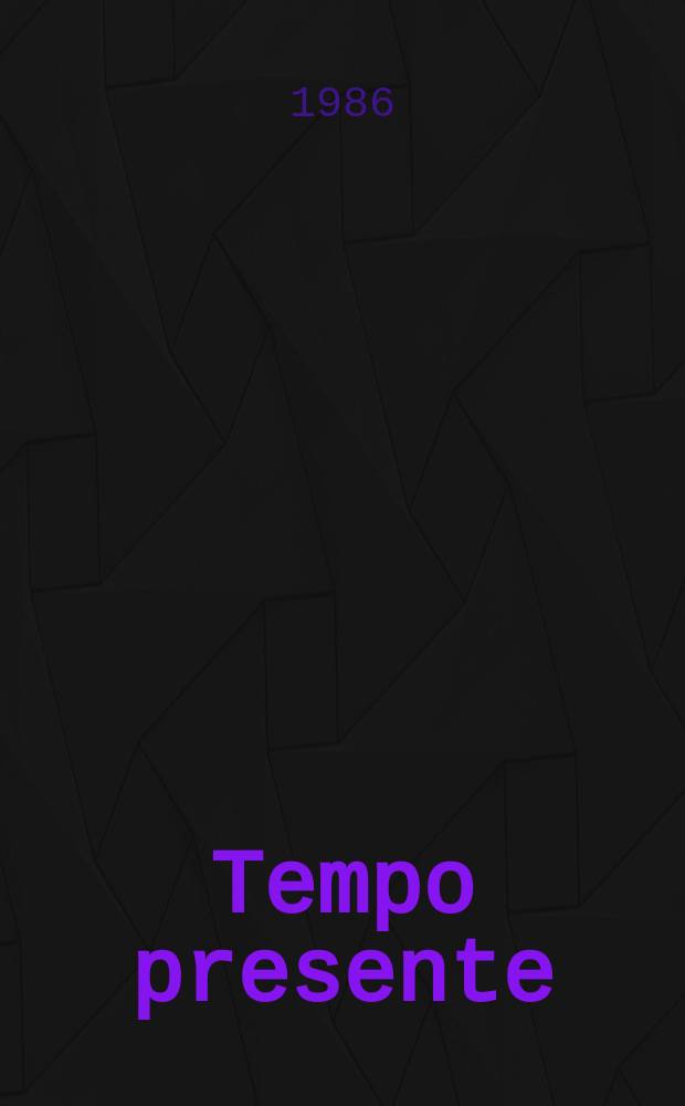 Tempo presente