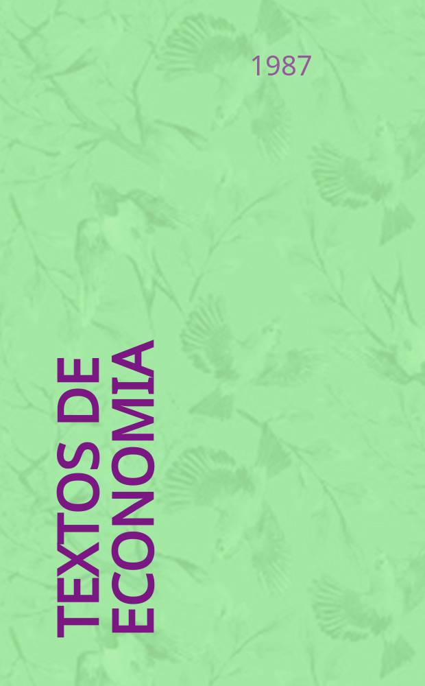 Textos de economia