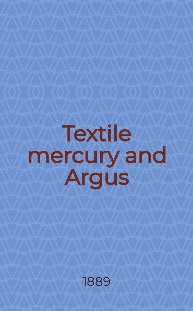 Textile mercury and Argus