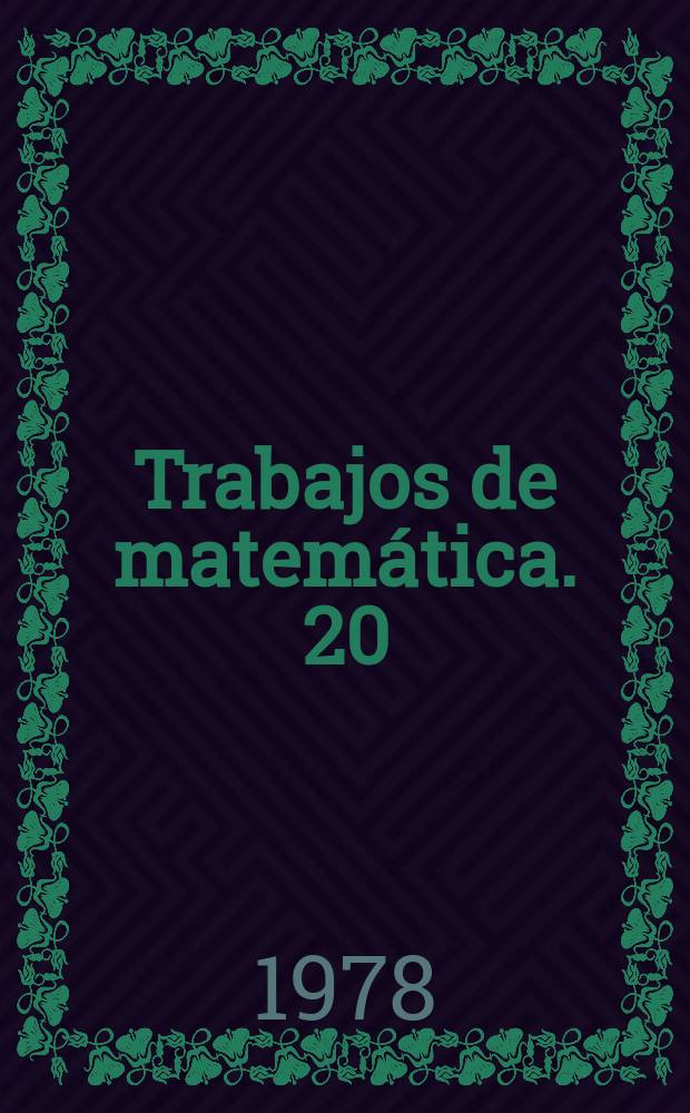 Trabajos de matemática. 20 : On some distributional multiplicative products