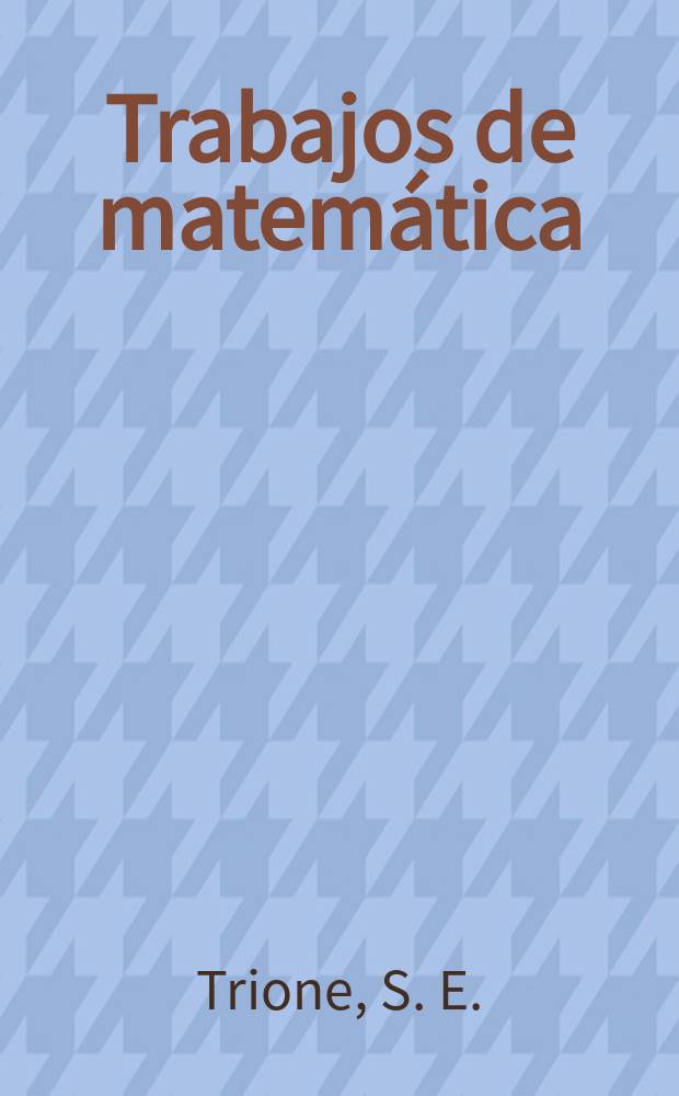 Trabajos de matemática : An explicit formula of the ultra-hyperbolic solution...