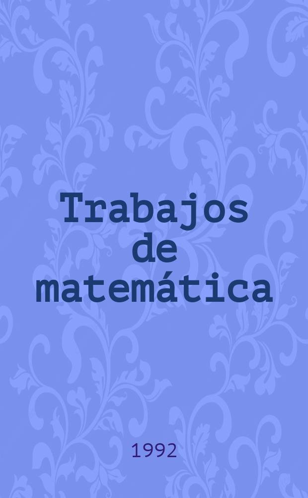 Trabajos de matemática : The prescribed mean curvature equation