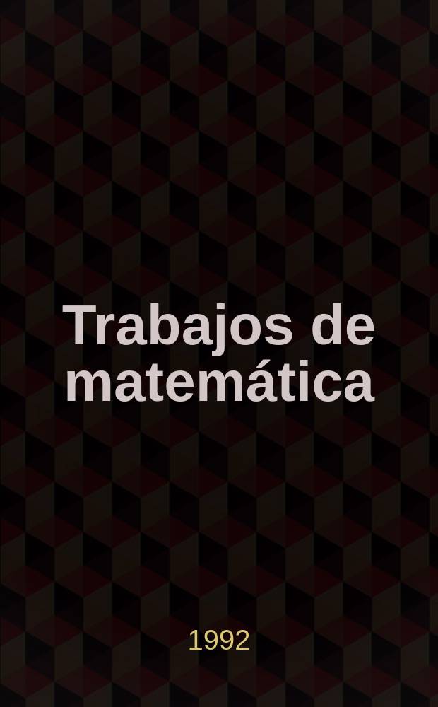 Trabajos de matem&aacute;tica : The distributional convolution products...
