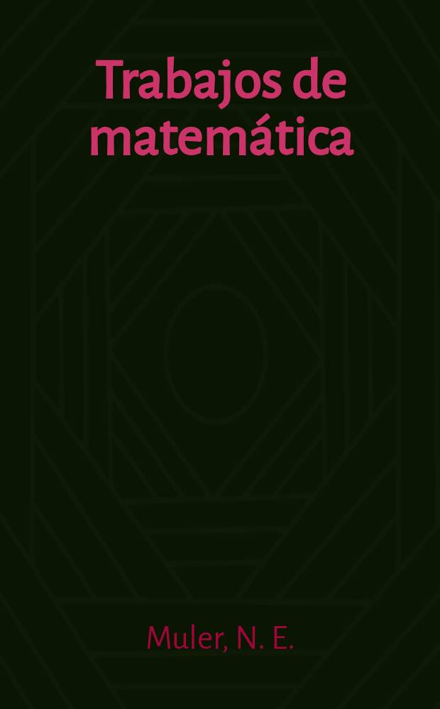 Trabajos de matemática : Dynamical problems for elastic plastic...