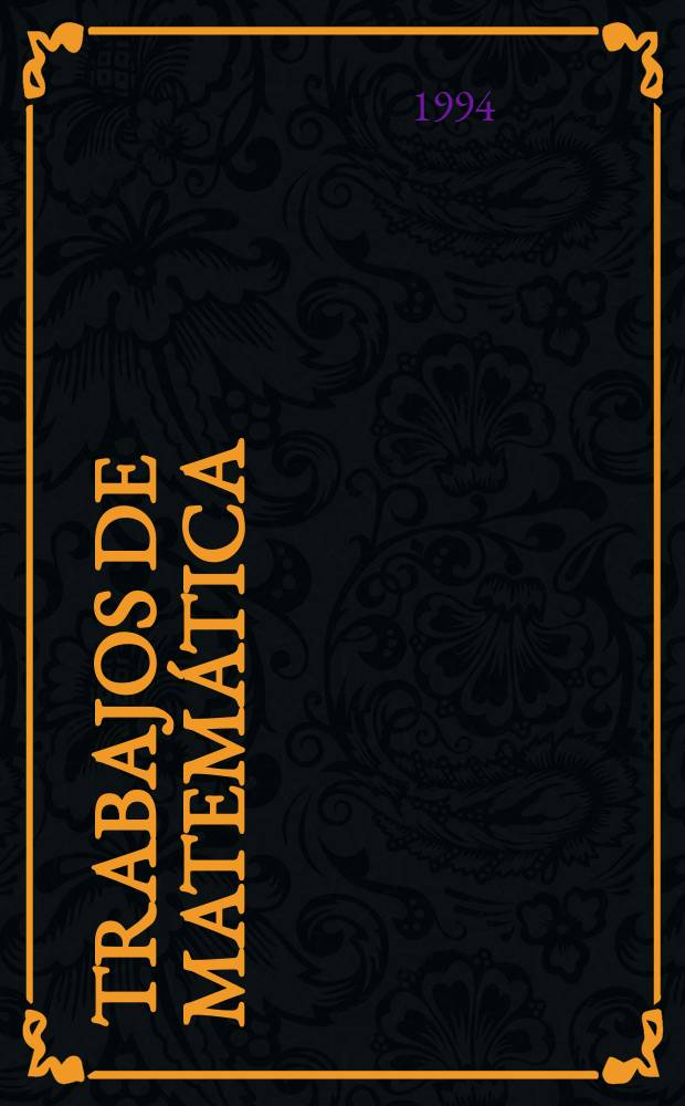 Trabajos de matemática : Variational solutions...